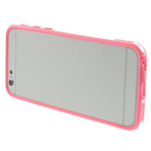 tpu combo bumper iphone 6 s licht roze