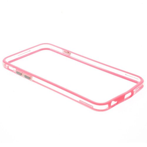 tpu combo bumper iphone 6 s licht roze