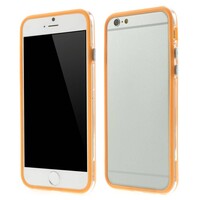 TPU Combo Bumper iPhone 6(s) - Oranje