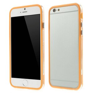 TPU Combo Bumper iPhone 6(s) - Oranje