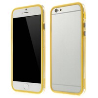 TPU Combo Bumper iPhone 6(s) - Geel