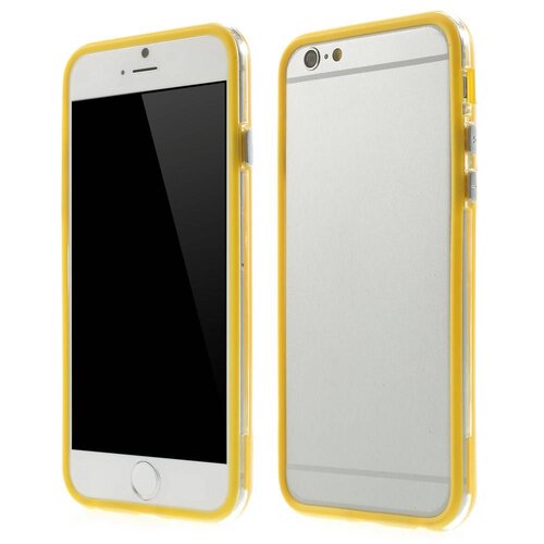 TPU Combo Bumper iPhone 6(s) - Geel