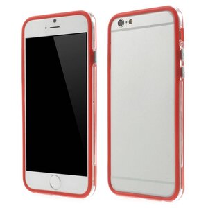 TPU Combo Bumper iPhone 6(s) - Rood