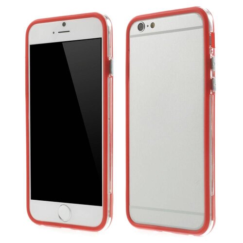 TPU Combo Bumper iPhone 6(s) - Rood