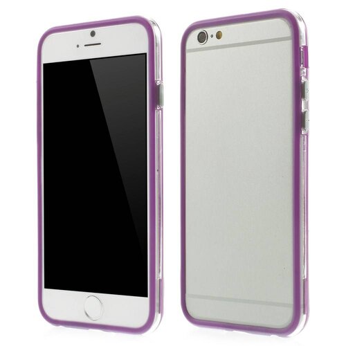 TPU Combo Bumper iPhone 6(s) - Paars