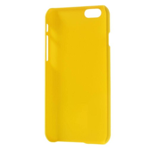 rubber coating hardcase iphone 6 s geel rubber coating hardcase iphone 6 s geel