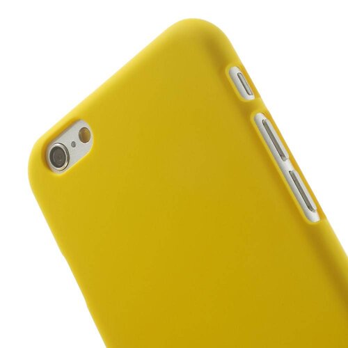 rubber coating hardcase iphone 6 s geel rubber coating hardcase iphone 6 s geel
