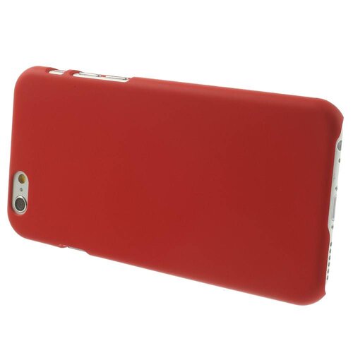 rubber coating hardcase iphone 6 s rood rubber coating hardcase iphone 6 s rood