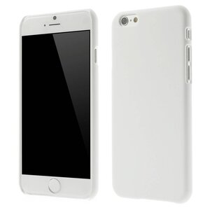 Rubber Coating Hardcase iPhone 6(s) - Wit