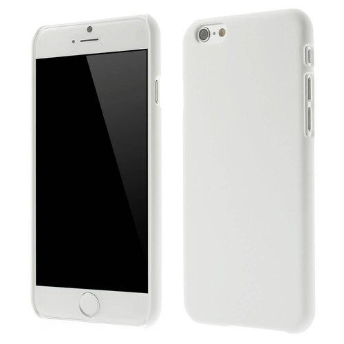 Rubber Coating Hardcase iPhone 6(s) - Wit