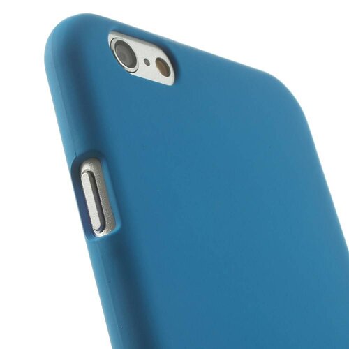 rubber coating hardcase iphone 6 s blauw rubber coating hardcase iphone 6 s blauw