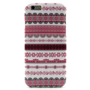 TPU Softcase iPhone 6(s) - Patronen Roze TPU Softcase iPhone 6(s) - Patronen Roze