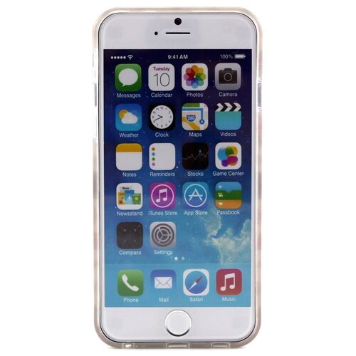 tpu softcase iphone 6 s patronen roze tpu softcase iphone 6 s patronen roze