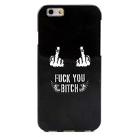 TPU Softcase iPhone 6(s) - Fuck You Bitch