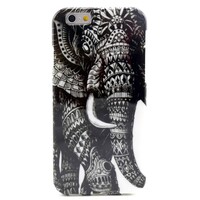 TPU Softcase iPhone 6(s) - Tribal Olifant