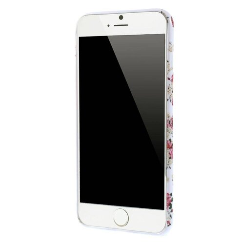 TVC tpu softcase iphone 6 s plus bloemen rozen wit TVC tpu softcase iphone 6 s plus bloemen rozen wit