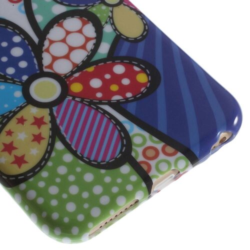 TVC tpu softcase iphone 6 s plus 60s bloemen TVC tpu softcase iphone 6 s plus 60s bloemen