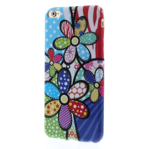 TVC tpu softcase iphone 6 s plus 60s bloemen TVC tpu softcase iphone 6 s plus 60s bloemen
