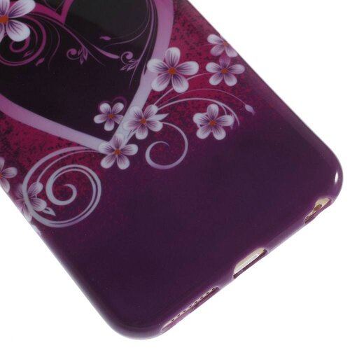 TVC tpu softcase iphone 6 s plus hartje zwart