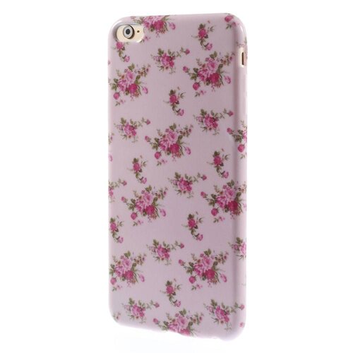 TVC tpu softcase iphone 6 s plus bloemen roze TVC tpu softcase iphone 6 s plus bloemen roze