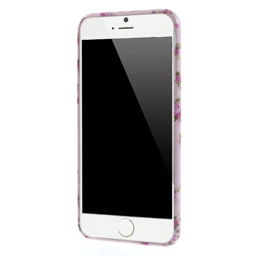 TVC tpu softcase iphone 6 s plus bloemen roze TVC tpu softcase iphone 6 s plus bloemen roze