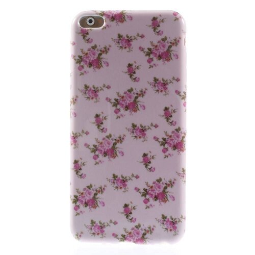 TVC tpu softcase iphone 6 s plus bloemen roze TVC tpu softcase iphone 6 s plus bloemen roze