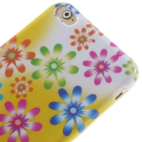 TVC tpu softcase iphone 6 s plus bloemen regenboog TVC tpu softcase iphone 6 s plus bloemen regenboog