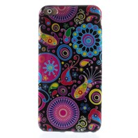 TPU Softcase iPhone 6(s) plus - 60s Stijl