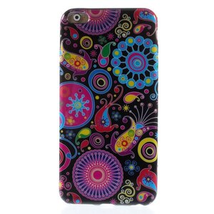 TVC TPU Softcase iPhone 6(s) plus - 60s Stijl TVC TPU Softcase iPhone 6(s) plus - 60s Stijl