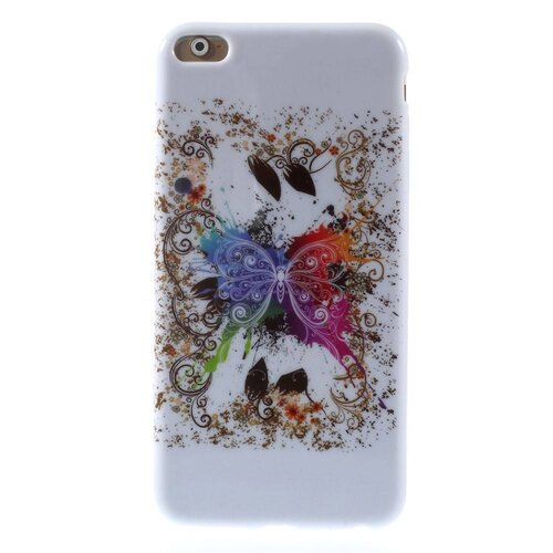 TVC TPU Softcase iPhone 6(s) plus - Vlinder Krullen TVC TPU Softcase iPhone 6(s) plus - Vlinder Krullen