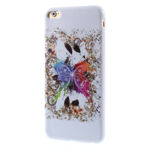 TVC tpu softcase iphone 6 s plus vlinder krullen TVC tpu softcase iphone 6 s plus vlinder krullen