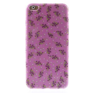 TVC TPU Softcase iPhone 6(s) plus - Bloemen Roze / Paars TVC TPU Softcase iPhone 6(s) plus - Bloemen Roze / Paars