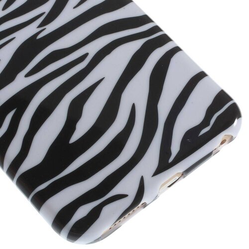 TVC tpu softcase iphone 6 s plus zebra print