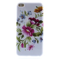 TPU Softcase iPhone 6(s) plus - Bloemen Groot