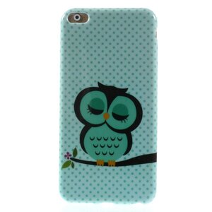 TVC TPU Softcase iPhone 6(s) plus - Uil Slapend TVC TPU Softcase iPhone 6(s) plus - Uil Slapend