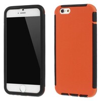 PC/TPU Stofdichte Hardcase iPhone 6(s) - Oranje