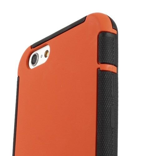pc tpu stofdichte hardcase iphone 6 s oranje