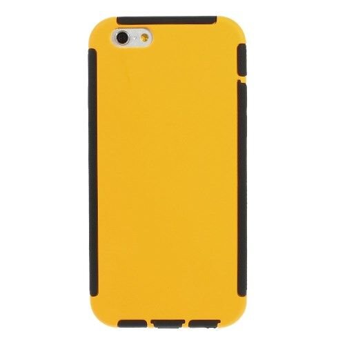 pc tpu stofdichte hardcase iphone 6 s geel