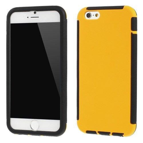 pc tpu stofdichte hardcase iphone 6 s geel