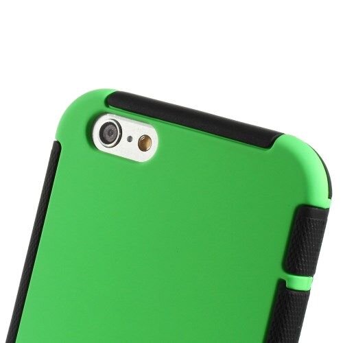 pc tpu stofdichte hardcase iphone 6 s groen
