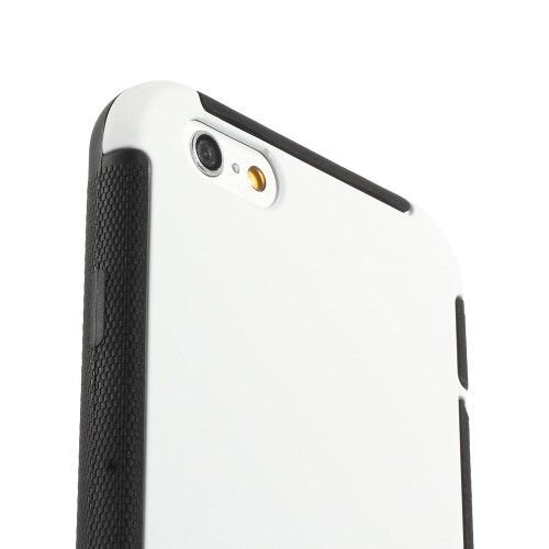 pc tpu stofdichte hardcase iphone 6 s wit