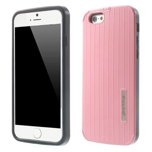 pc tpu hardcase lijnen iphone 6 s roze