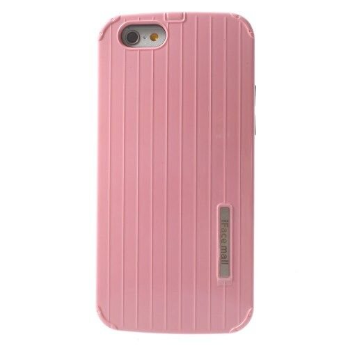 pc tpu hardcase lijnen iphone 6 s roze