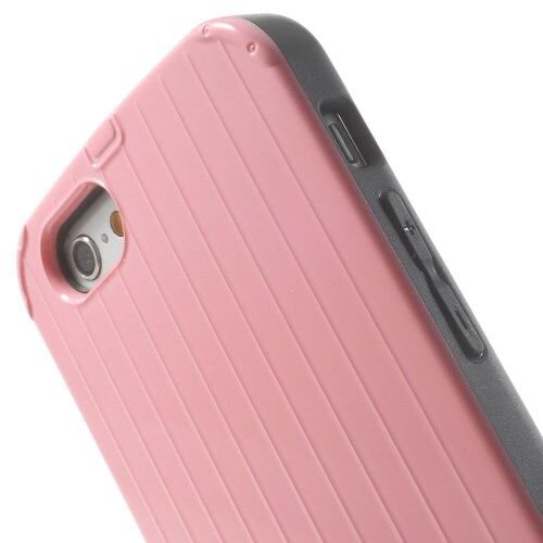 pc tpu hardcase lijnen iphone 6 s roze