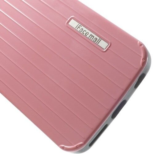 pc tpu hardcase lijnen iphone 6 s roze