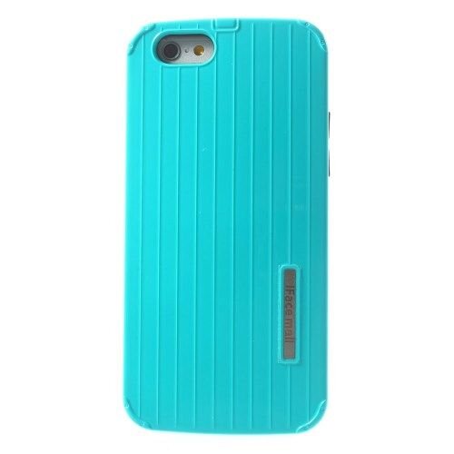 pc tpu hardcase lijnen iphone 6 s cyaan pc tpu hardcase lijnen iphone 6 s cyaan