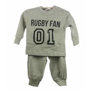 Funderwear ondergoed Funderwear tricot baby pyjama Rugby Funderwear ondergoed Funderwear tricot baby pyjama Rugby