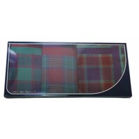 Swan Heren zakdoeken Ruit rood 3 stuks