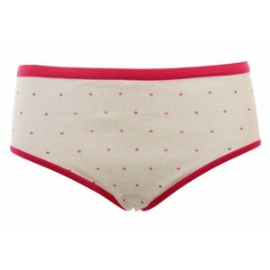 Beeren ondergoed Beeren rose / wit stipje meisjes slip