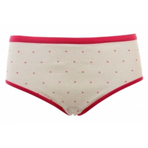 Beeren ondergoed Beeren rose / wit stipje meisjes slip